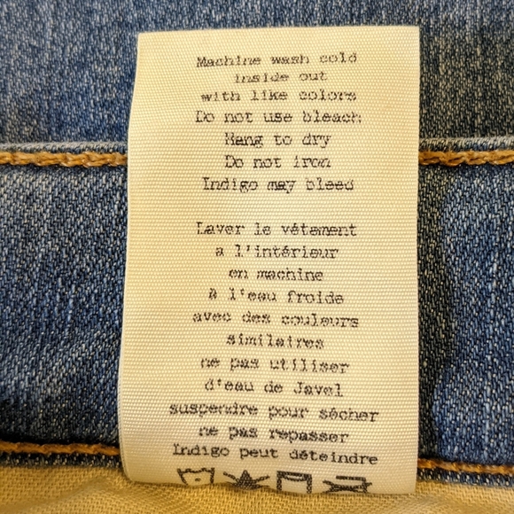 Rag & Bone Ankle Skinny frayed hem jeans size 25 - Picture 9 of 9